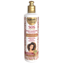 Creme para Pentear com Ativador - SOS Cachos - Óleo de Rícino e Queratina - Define e Fortalece os Cachos - Salon Line 300ml