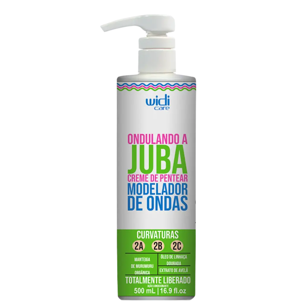 Wave-Defining Leave-In Cream - Ondulando a Juba - Widi Care 500ml