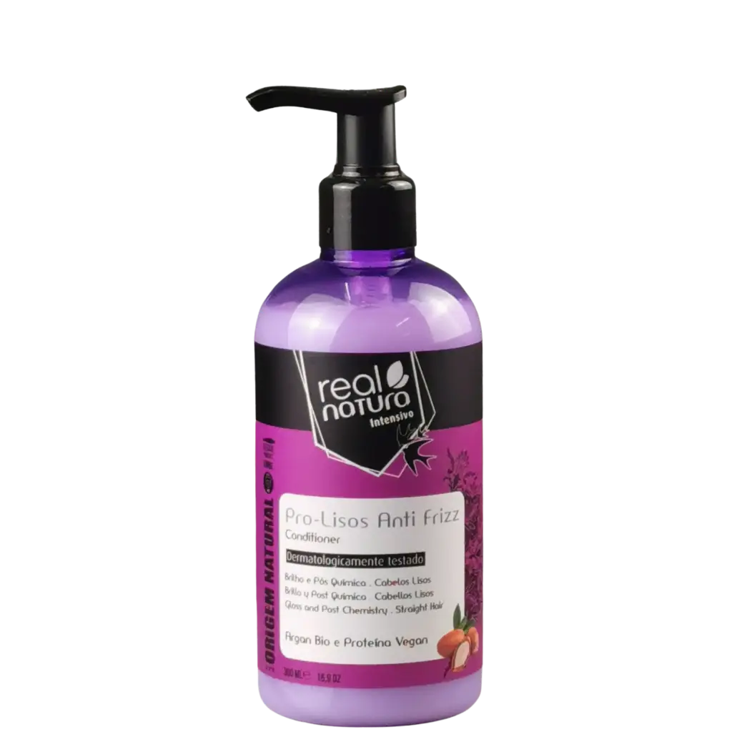 Conditionneur pour cheveux lisses - Pro-Lisos Anti Frizz - Real Natura 300ml