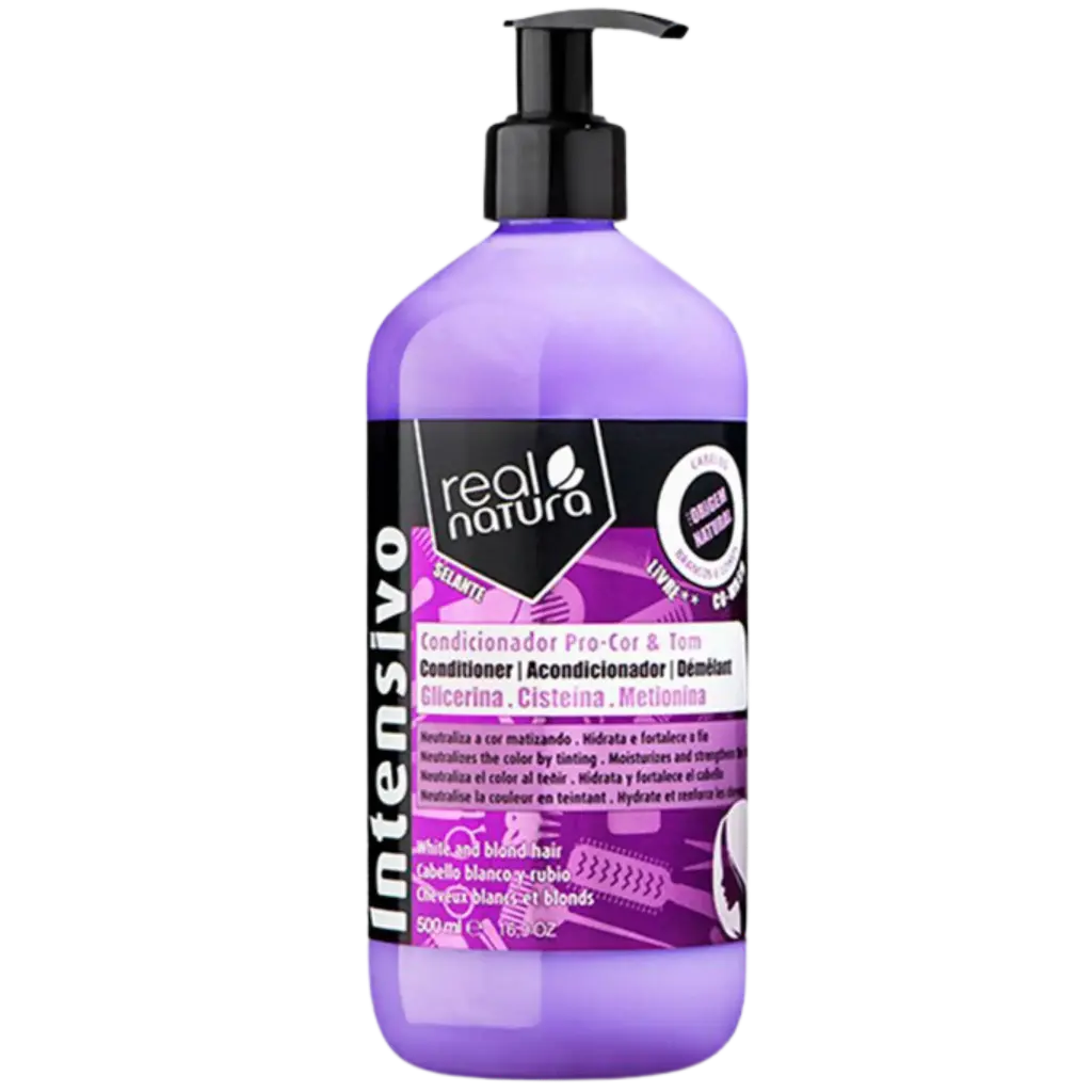Yellow Neutralizing Conditioner - Pro-Cor & Tom - Real Natura 500ml
