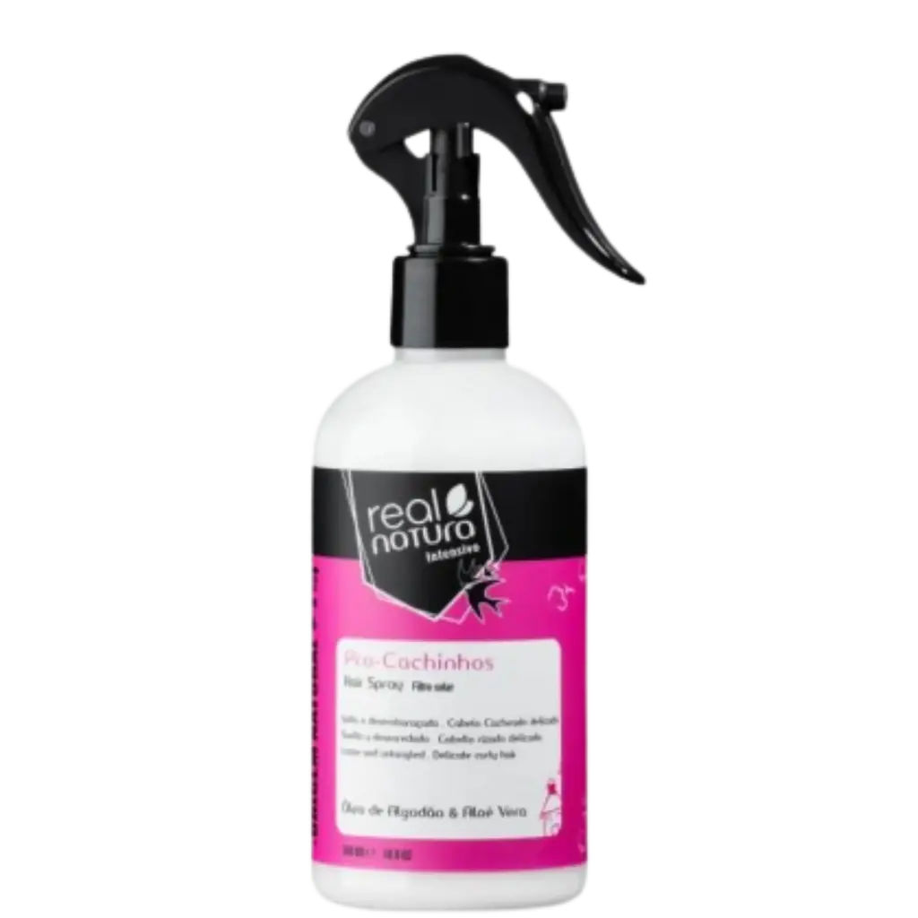 Spray Bi-Phase  Infantil - Pro-Cachinhos - Óleo Vegetal de Algodão - Real Natura 300ml