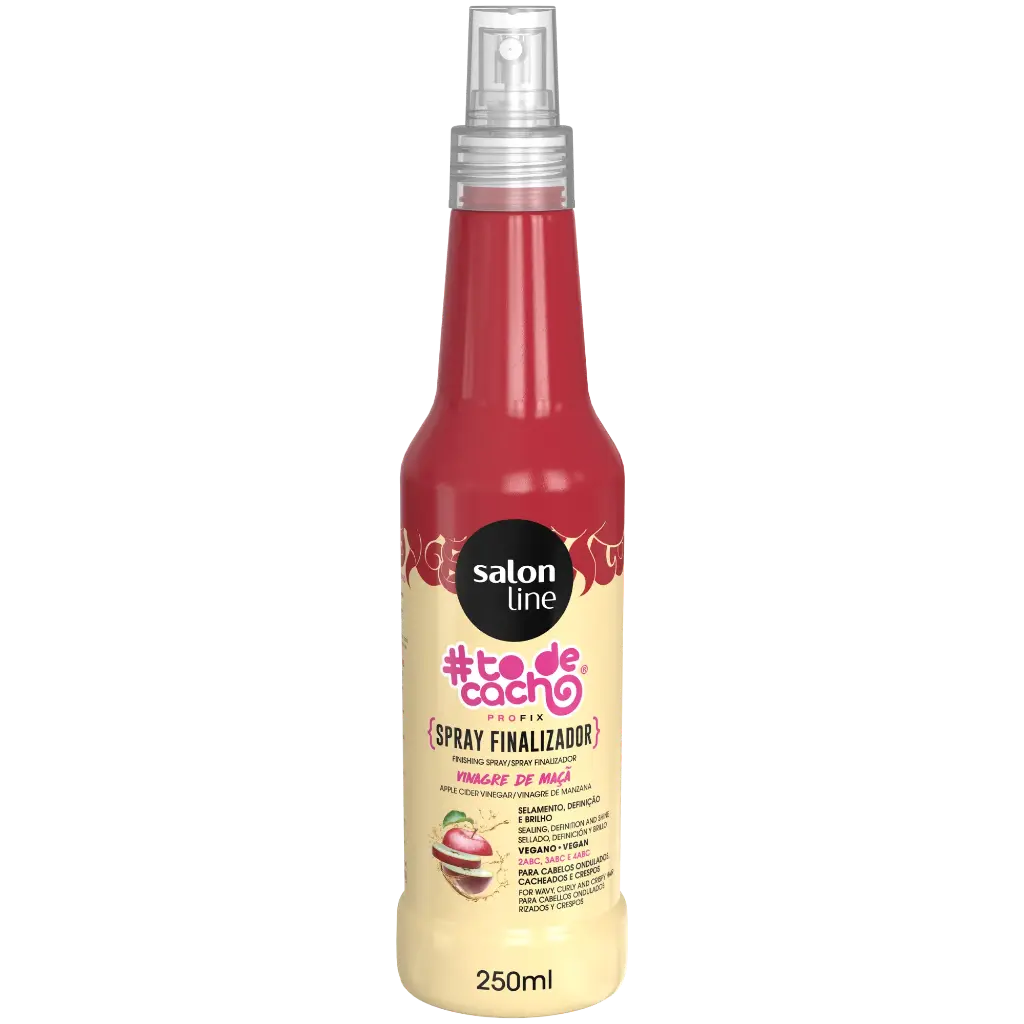 Acidifying Finishing Spray - Apple Cider Vinegar - #To De Cacho - Salon Line 250ml