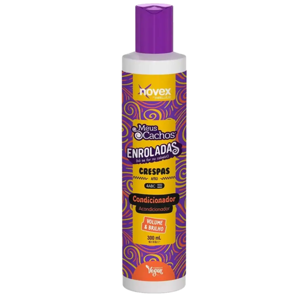Conditionneur pour Cheveux Crépus - Meus Cachos Enroladas Crespas - Novex 300ml