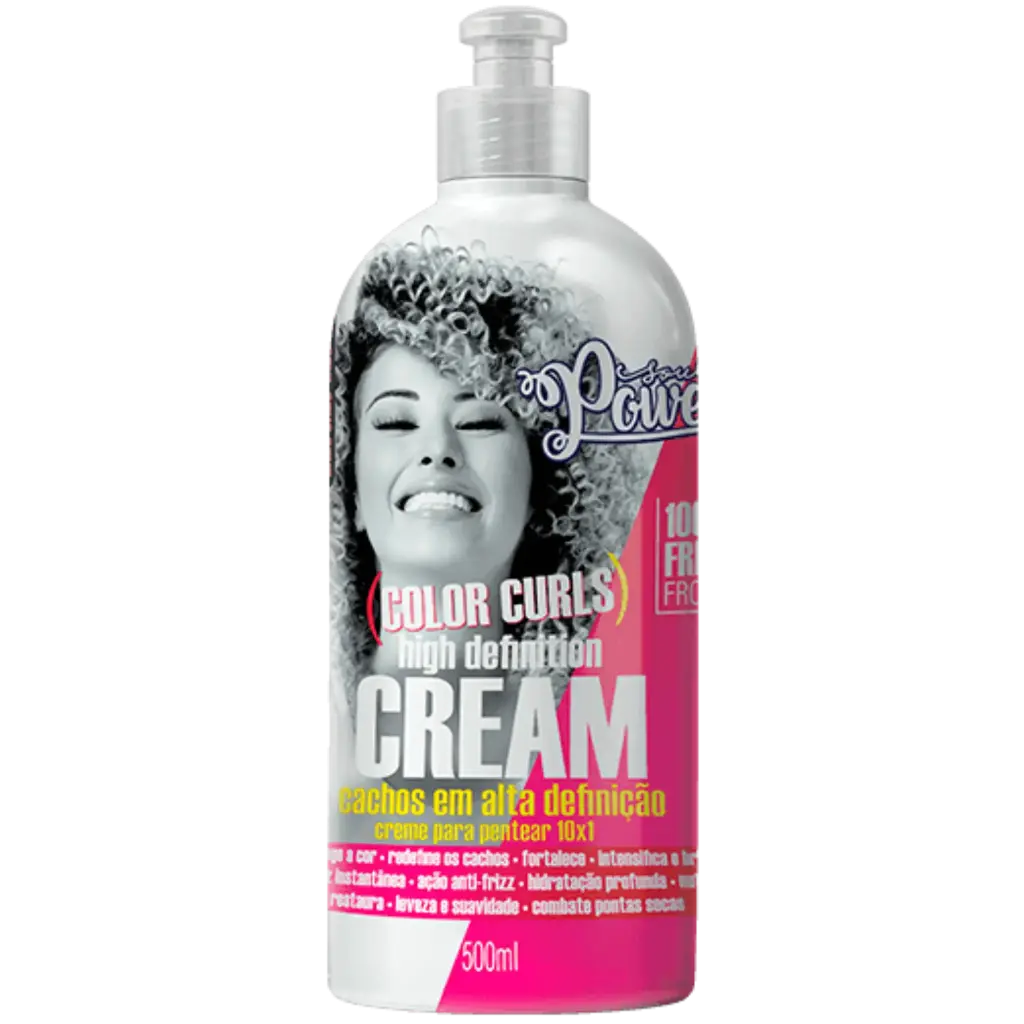 Leave-In Cream - Definition Color Curls - Soul Power - 500ml