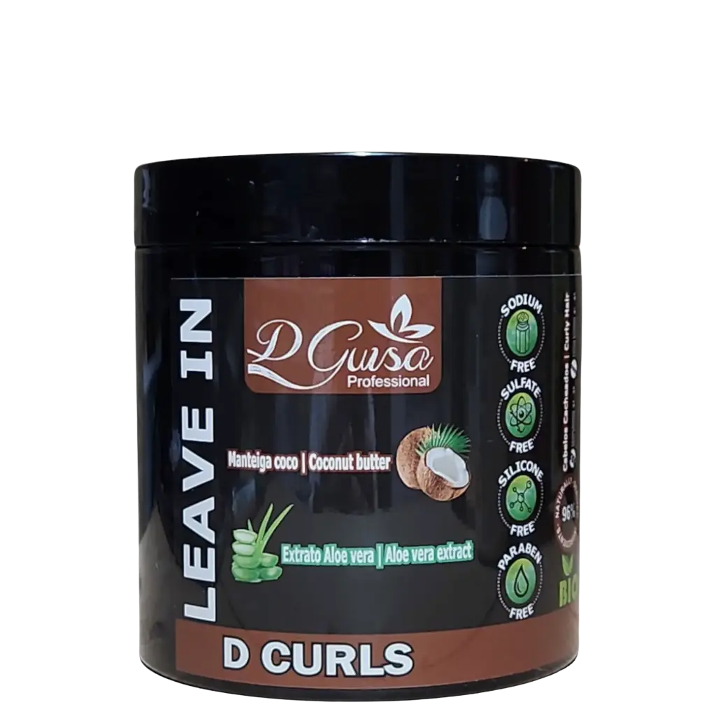 Leave-In Cream - Coconut and Aloe Vera - D Guisa 500ml