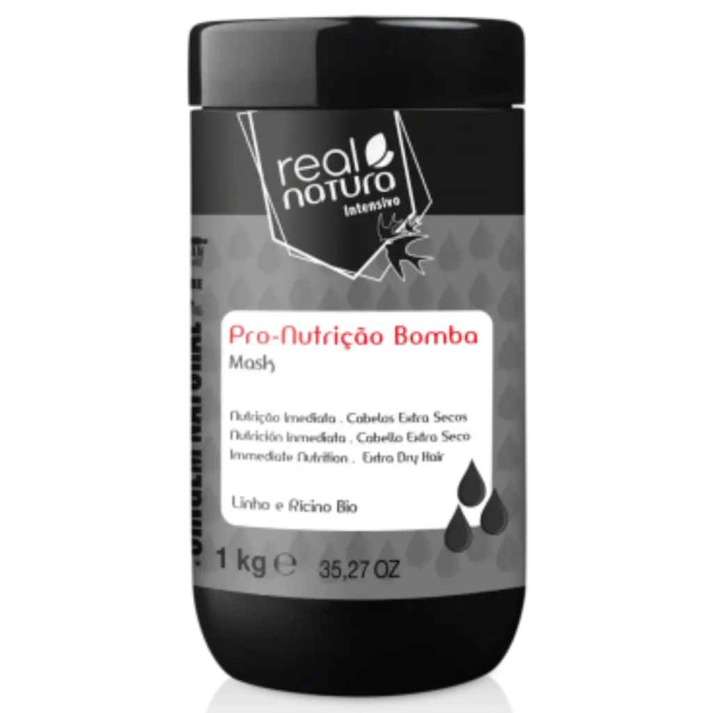 Masque - Pro-Nutrição Bomba - Cheveux Extra Secs - Real Natura 1kg