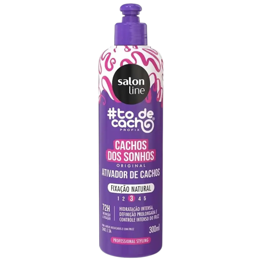 Creme de Pentear com Ativador de Cachos - #To de Cacho Profix - Cacho dos Sonhos - Salon Line 300ml