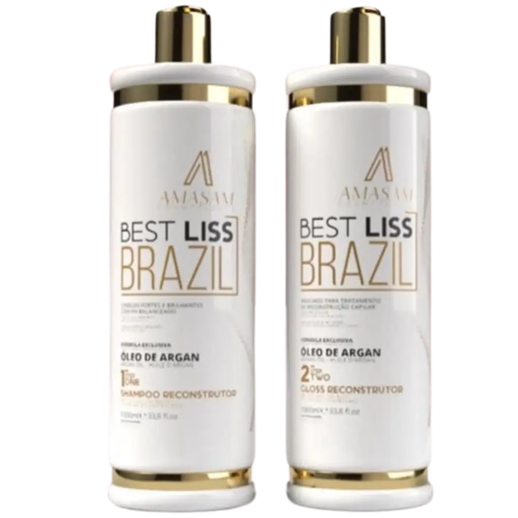 Selagem - Best Liss Dubai Gloss Reconstructor - MA Cosméticos  1L +1L