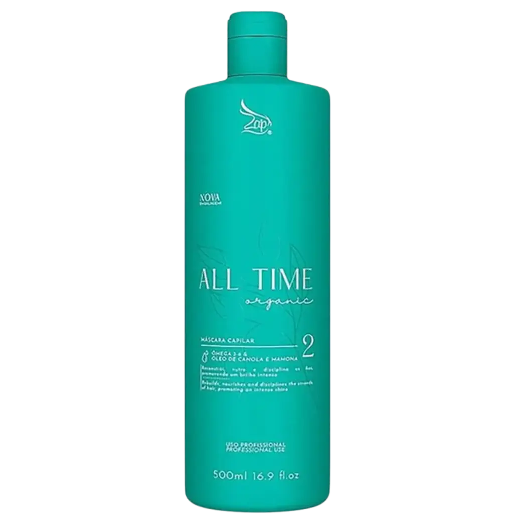 Progressiva sem formol - Redutor de Volume - All Time Organic - Zap 500ml