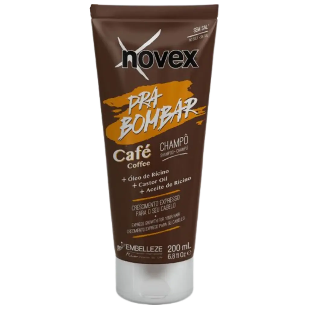 Vitamin Enriched Growth Shampoo - Pra Bombar - Novex 200ml