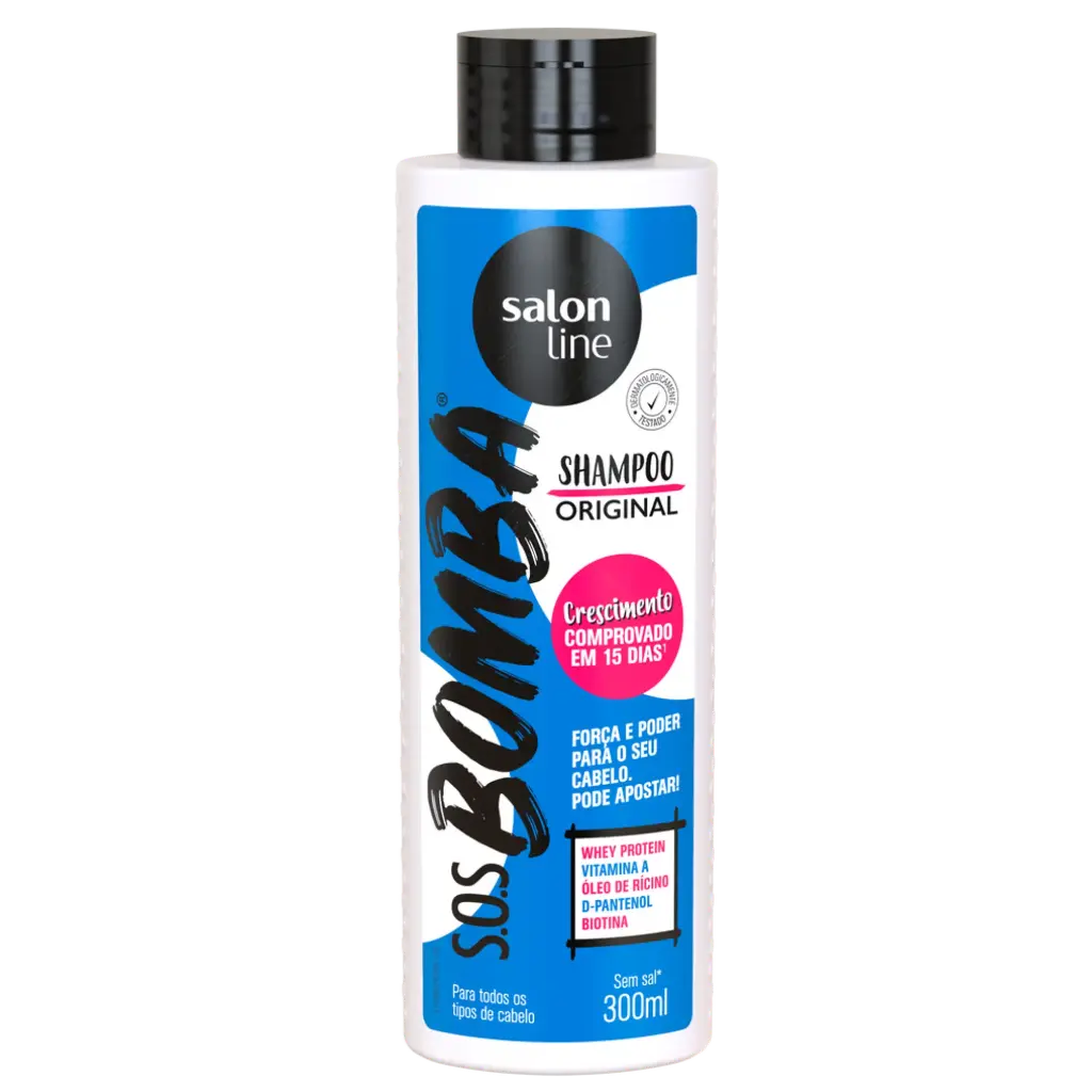 Vitamin Shampoo - SOS Bomba Original - Salon Line 300ml