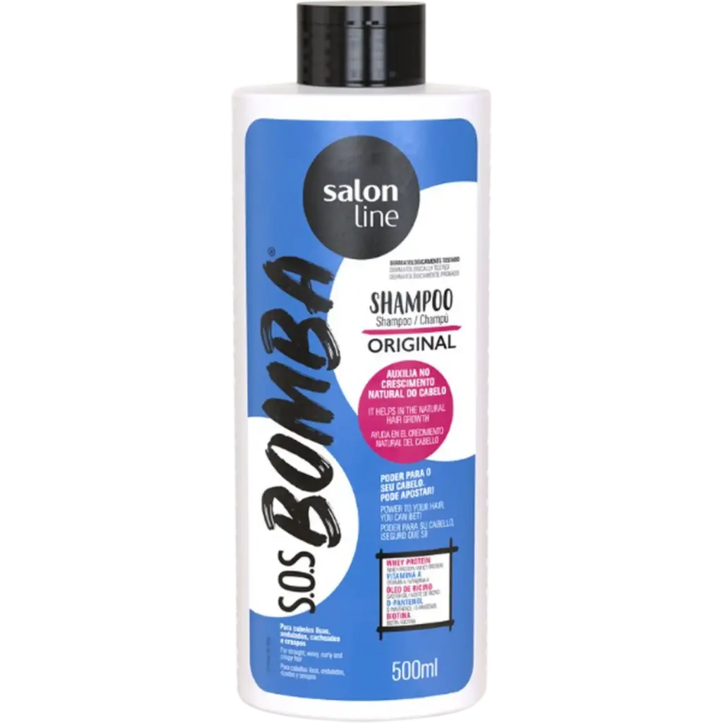 Vitamin Shampoo - SOS Bomba Original - Salon Line 500ml