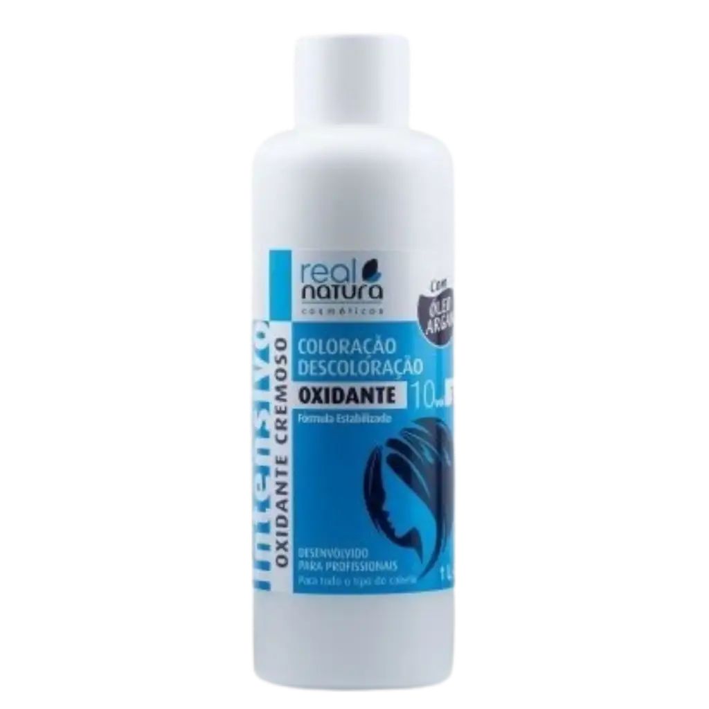 Argan Oil Cream Oxidant - 10 Vol 3% - Coloring and Bleaching - Real Natura 1L