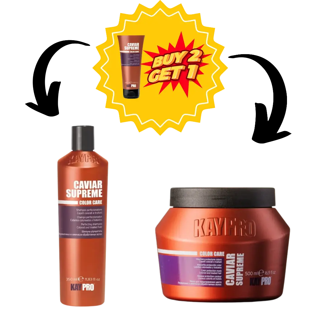 Kit Profissional - Caviar Supreme - Realça e Protege a Cor do Cabelo - KayPro​
