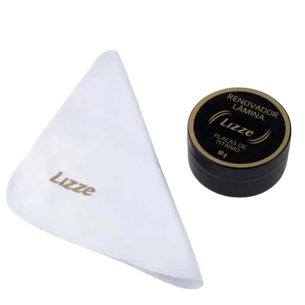 Kit de Polimento em Titânio - Mantém e Restaura as Placas de Titânio - Lizze 60g