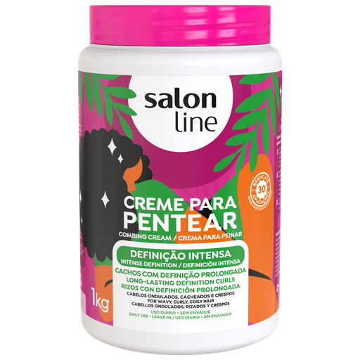 [7898009430873] Creme de Pentear - Definição Intensa - Define e Controla os Caracóis - Salon Line 1kg