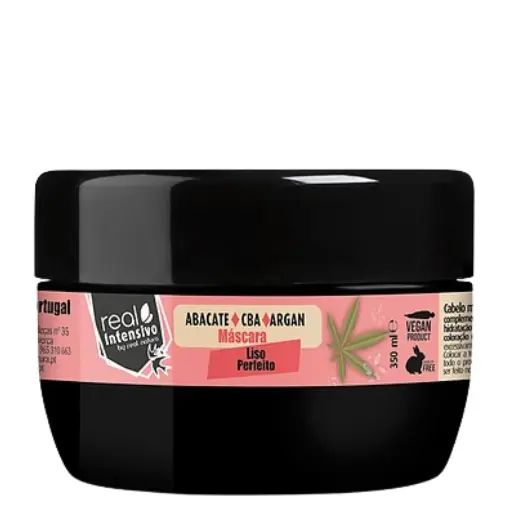 [5600493409516] Máscara - liso Perfeito - Abacate, CBA, Argan - Real Natura 350ml