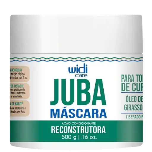 [7898623243248] Máscara Reparadora - Juba Máscara Reparação - Widi Care 500g