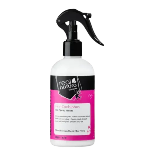 [5600493404535] Spray Bi-Phase  Infantil - Pro-Cachinhos - Óleo Vegetal de Algodão - Real Natura 300ml