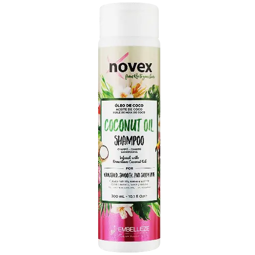 [876120003784] Nourishing Shampoo - Coconut Oil - Novex 300ml