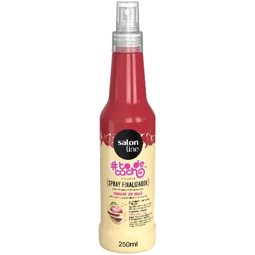 [7908458316359] Spray Finalizador Acidificante - Vinagre de Maçã - #To De Cacho - Salon Line 250ml
