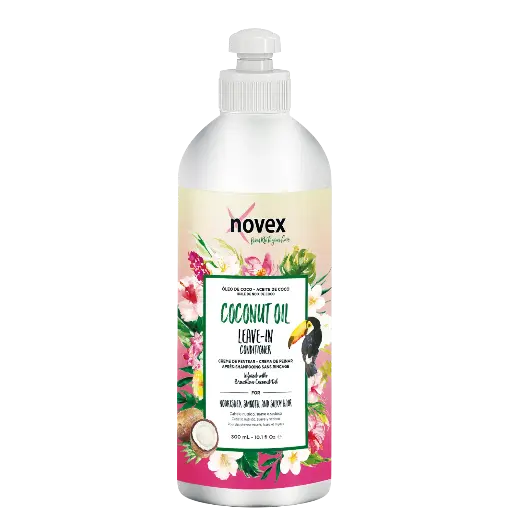 [876120003814] Nourishing Leave-In Cream - Coconut Oil - Novex 300ml