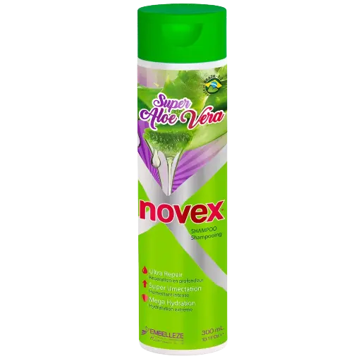 [876120003715] Hydration Shampoo - Super Babosão Aloe Vera - Novex 300ml