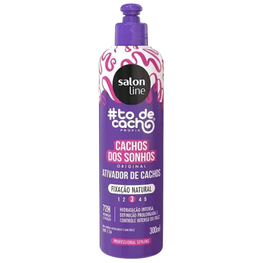 [7908458325276] Creme de Pentear com Ativador de Cachos - #To de Cacho Profix - Cacho dos Sonhos - Salon Line 300ml