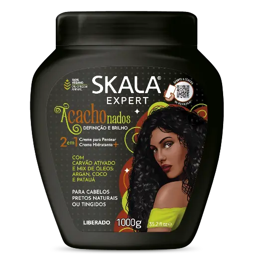 [7897042018901] Máscara & Creme de Pentear - Acachonados - Skala 1kg