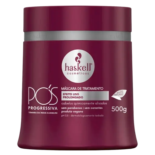 Máscara para Efeito Liso - Pós Progressiva - Haskell 500g