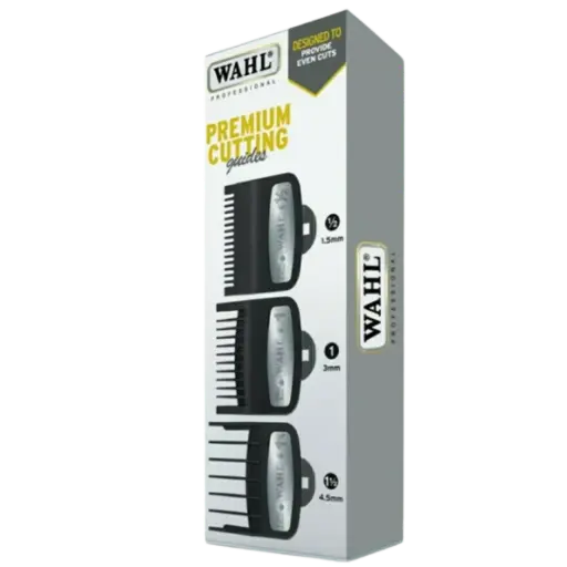 [043917006079] Wahl Premium Cutting Guides 0.5, 1 & 1.5