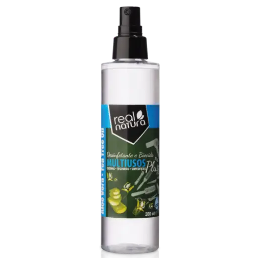 [5600493406638] Désinfectant et biocide multi-usages - brosses, ciseaux, surfaces - avec aloès et huile d'arbre à thé - Real Natura 200ml