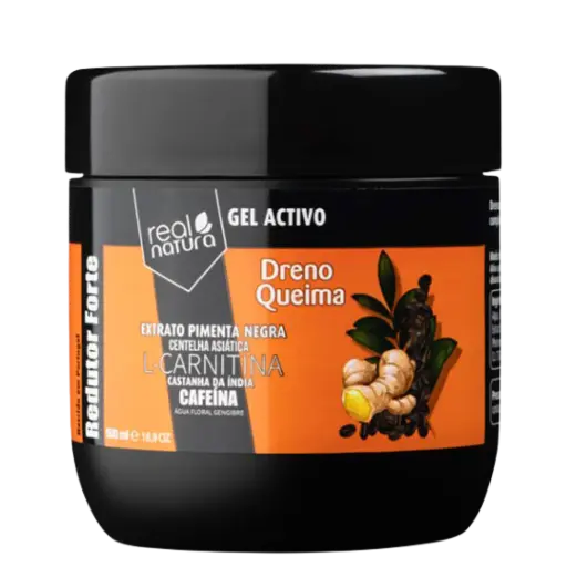 [5600493407468] Fat Reduction Firming Massage Gel - Dreno Queima - Real Natura 500ml