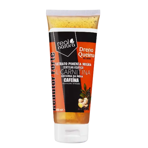 [5600493406805] Fat Reduction Firming Massage Gel - Dreno Queima - Real Natura 200ml