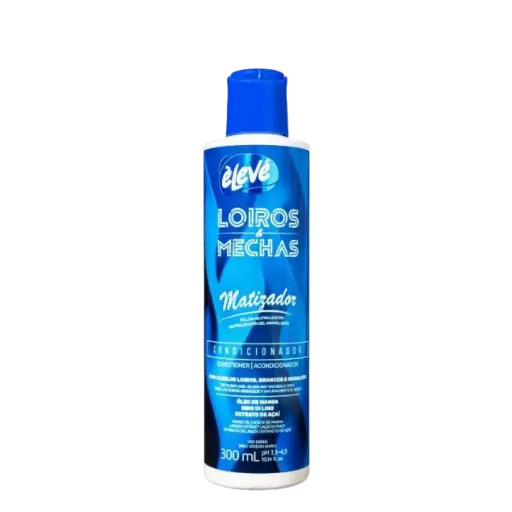 [7898938090353] Conditioner - Loiros e Mechas - Tones and Enhances Blonde, White, and Grey Hair - Élevé 300ml