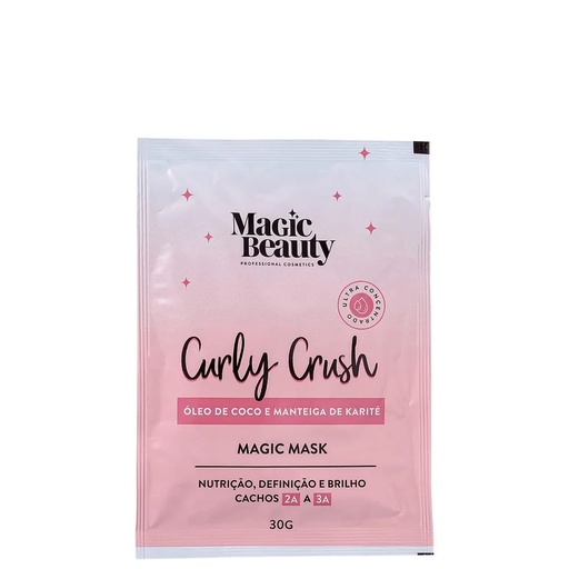 [7898671790398] Máscara de Nutrição – Magic Beauty Professional Cosmetics – Curly Crush 30g